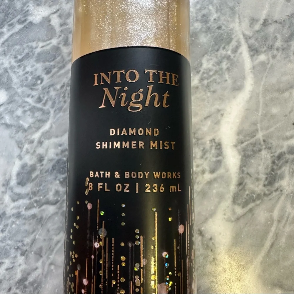 New Bath and Body Works Diamond Shimmer Mist Into The‎ Night